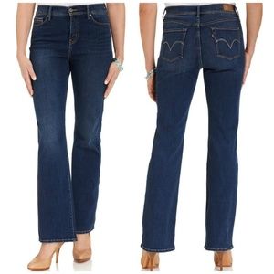 women's levi's slimming bootcut jeans